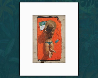 Called Out Sick Pt.2 (8x10" Matted Fine Art Print)