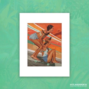 Kahili Hill (11x14" Matted Fine Art Print)