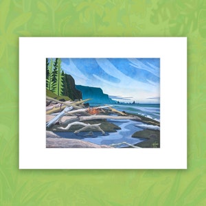 Third Beach (11x14" Matted Fine Art Print)