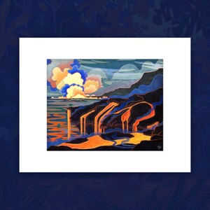 Kamokuna (11x14" Matted Fine Art Print)