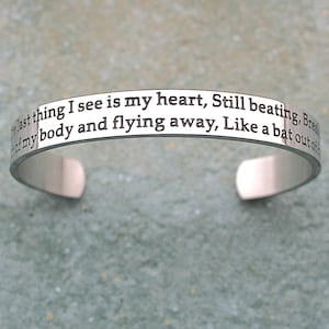 Meat Loaf Lyrics, The Last Thing I See Is My Heart Still Beating Breaking Out Of My Body And Flying Away Like A Bat Out Of Hell , C269