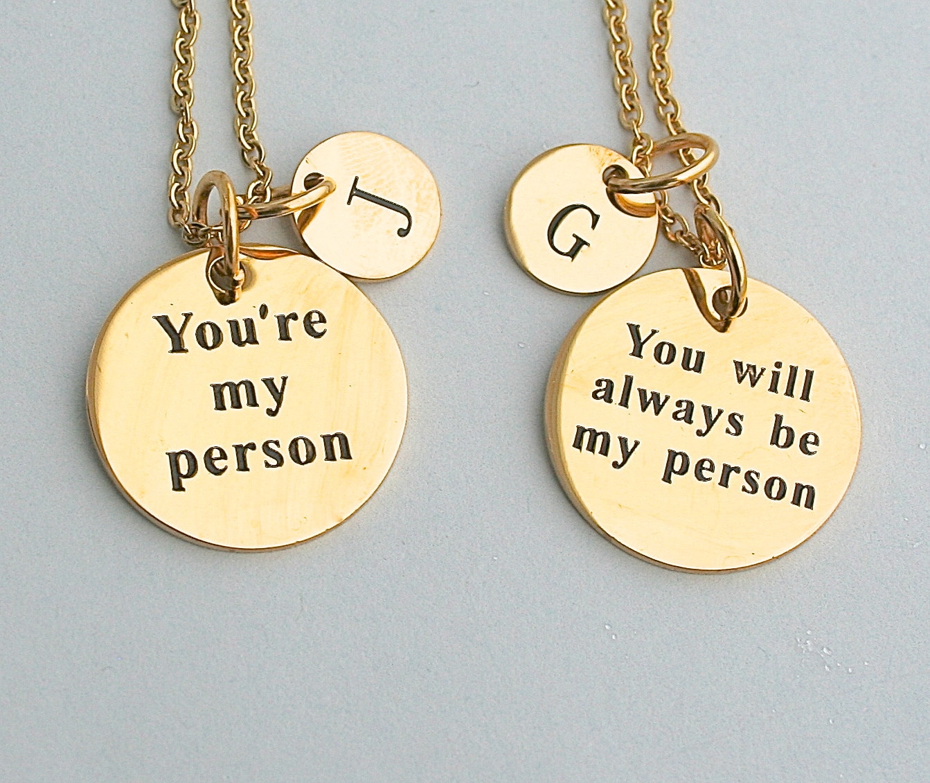 You will always be my person necklace deals