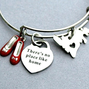 Choose Map Location , Stainless Steel Map Province Location Charm Bangle ,Stainless Steel Charm, Gift For Her, University, Best friend
