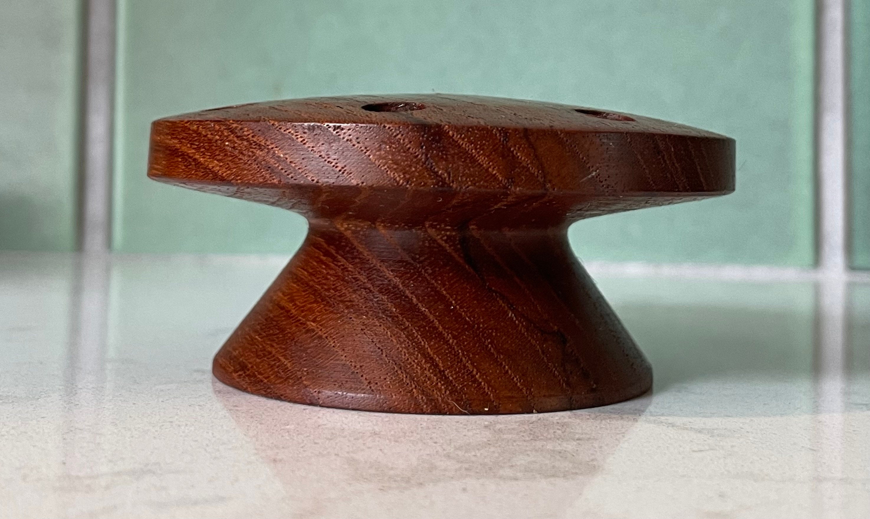 Dansk Quistgaard Style Teak Tiny Taper Candle Holder Etsy