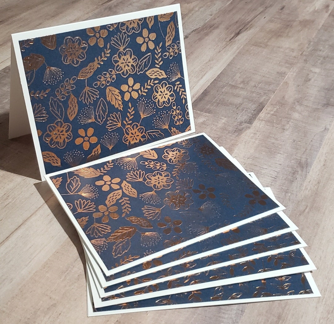 Note Cards With Envelopes - 6 Blank Handmade Floral Note Cards With ...