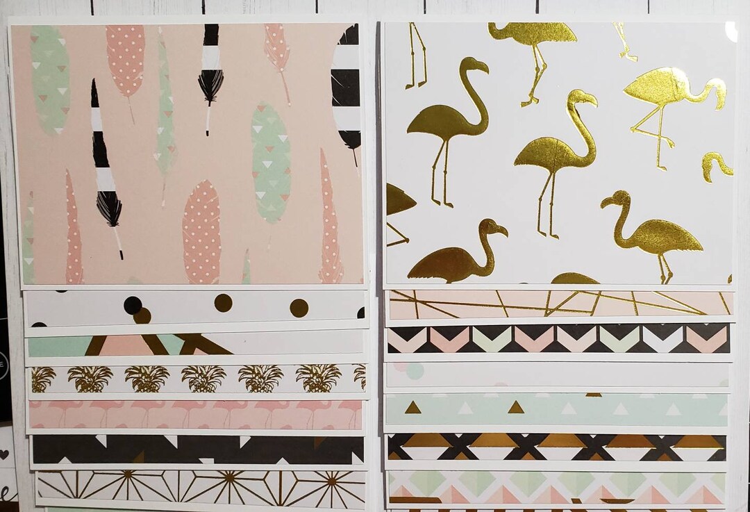 16 Note Cards With Envelopes Folded Notecards Pretty Stationery Set ...