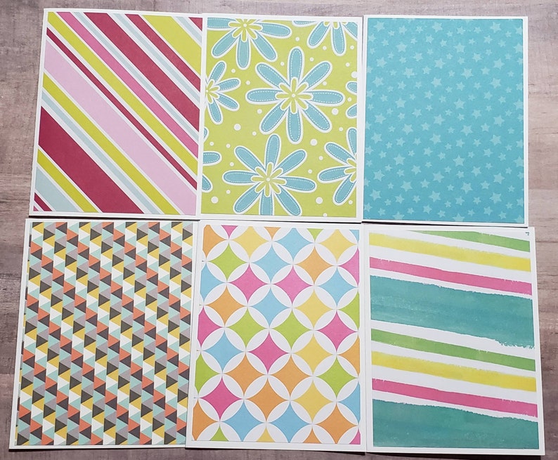 25 Note Cards With Envelopes Blank Folded Bulk Notecards Etsy