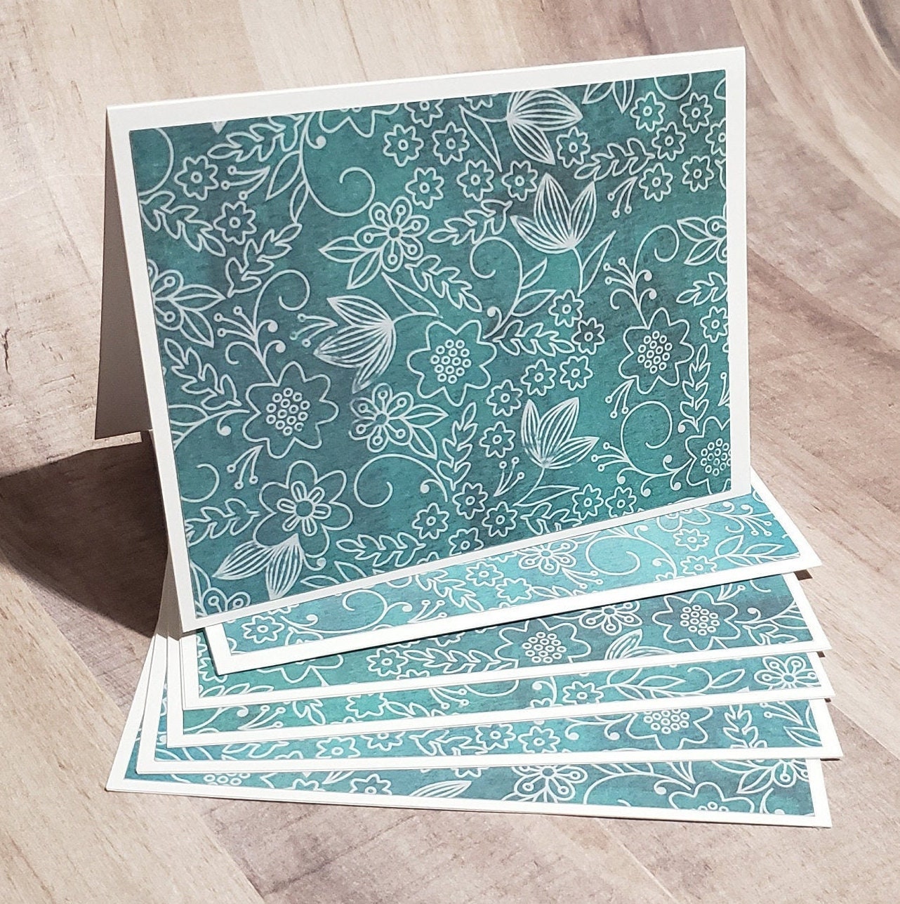 6 Note Cards With Envelopes - Folded Notecards - Blank Cards With ...