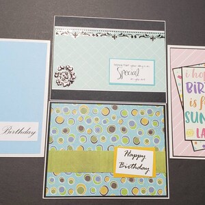 Handmade Birthday Cards Set of 10 Assorted - Etsy