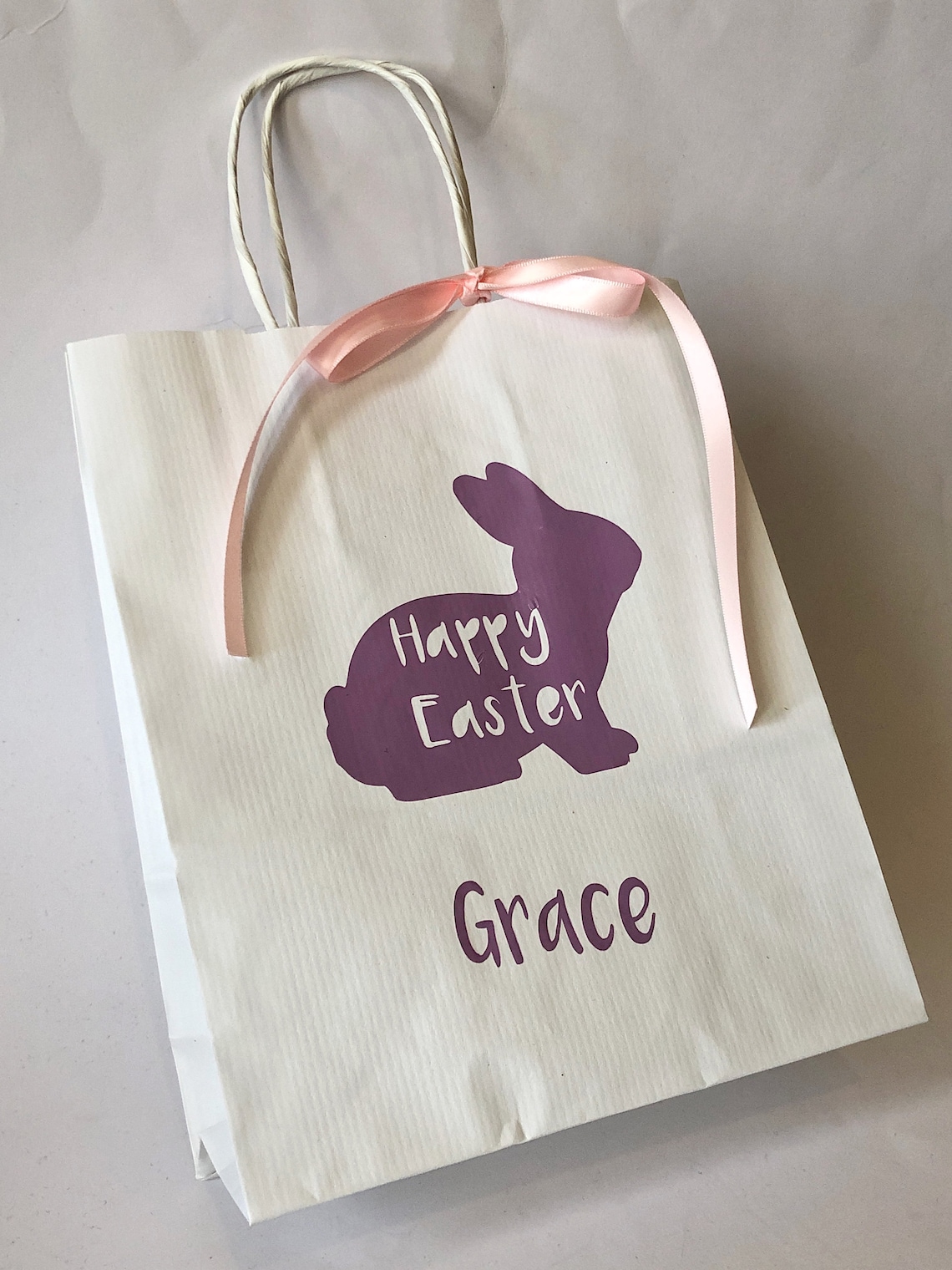 Easter bags personalised Easter bunny bags Easter gifts Etsy