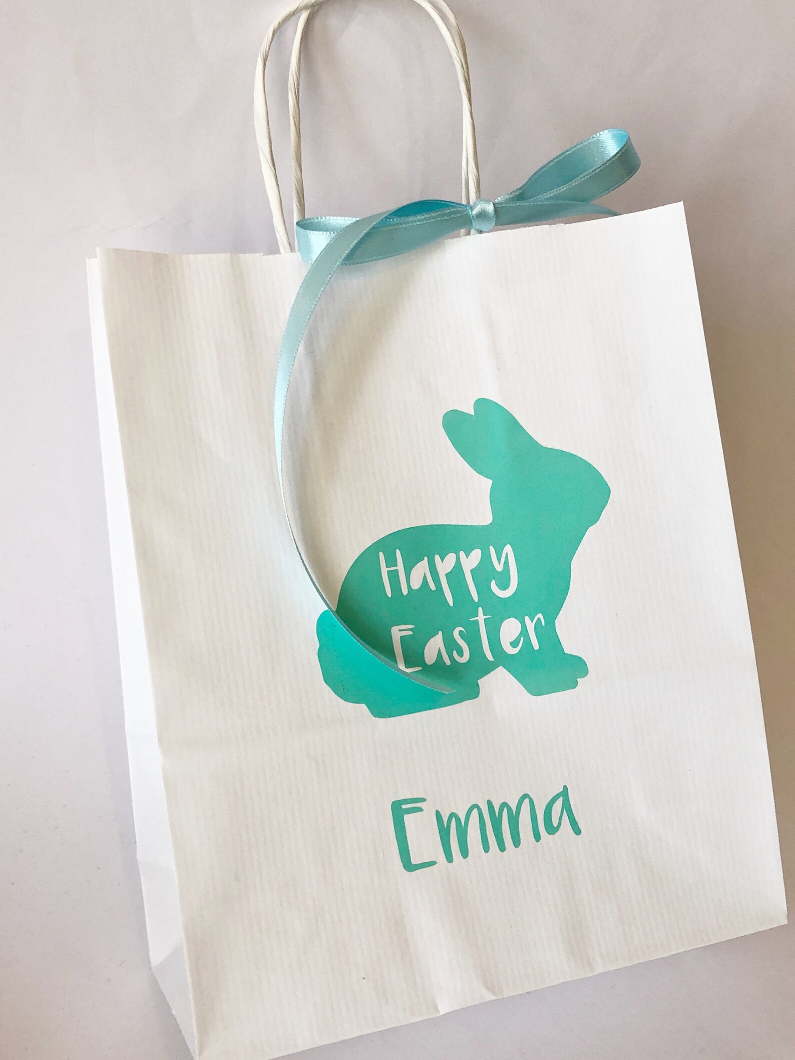 Personalised Easter Bunny Gift Bags Easter Gifts Peter Rabbit Etsy