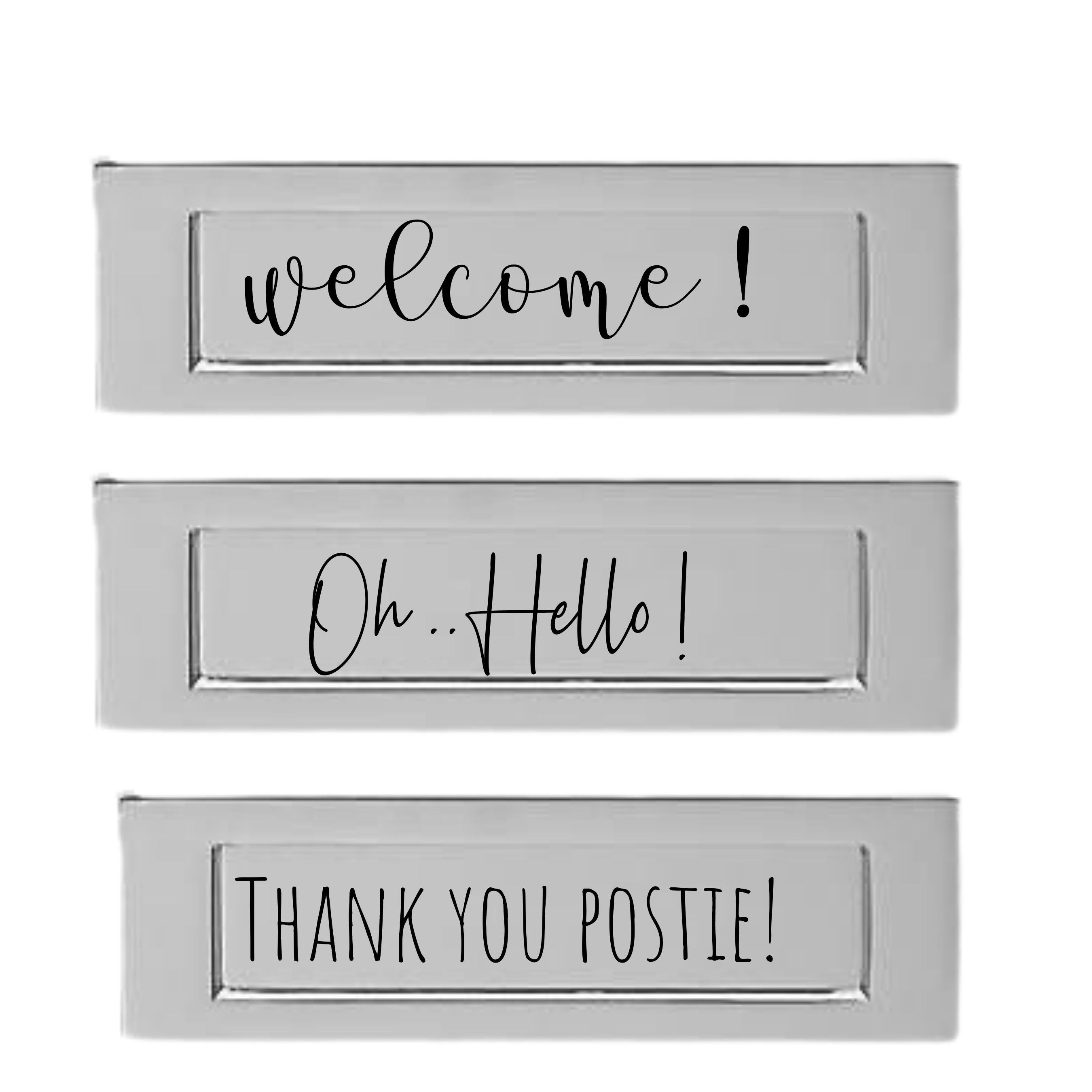 Letterbox Decal Sticker, Front Door Sign ,letter Box Sticker - Etsy