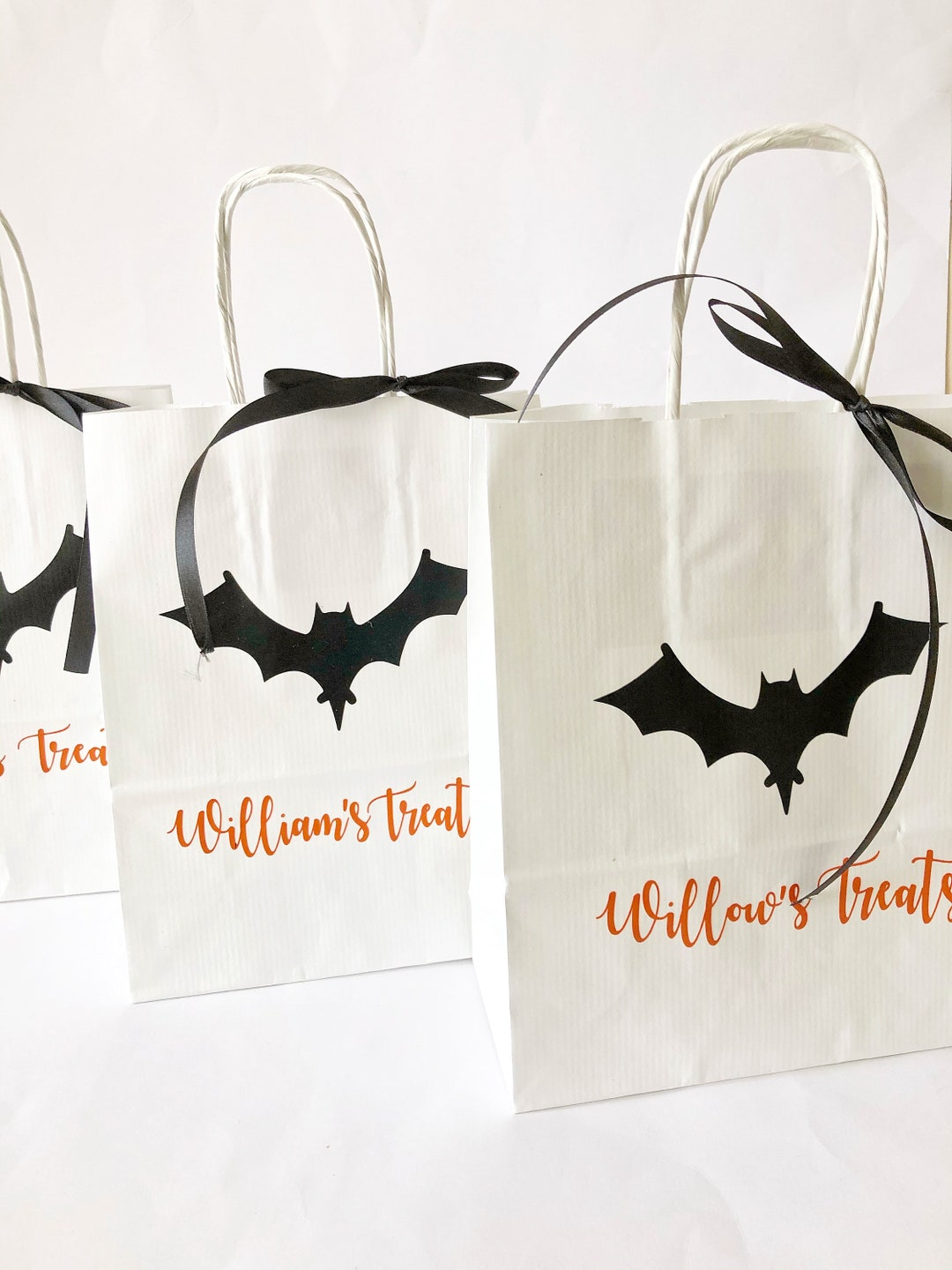 Halloween Gift Bags Trick or Treat Bags Personalised Etsy