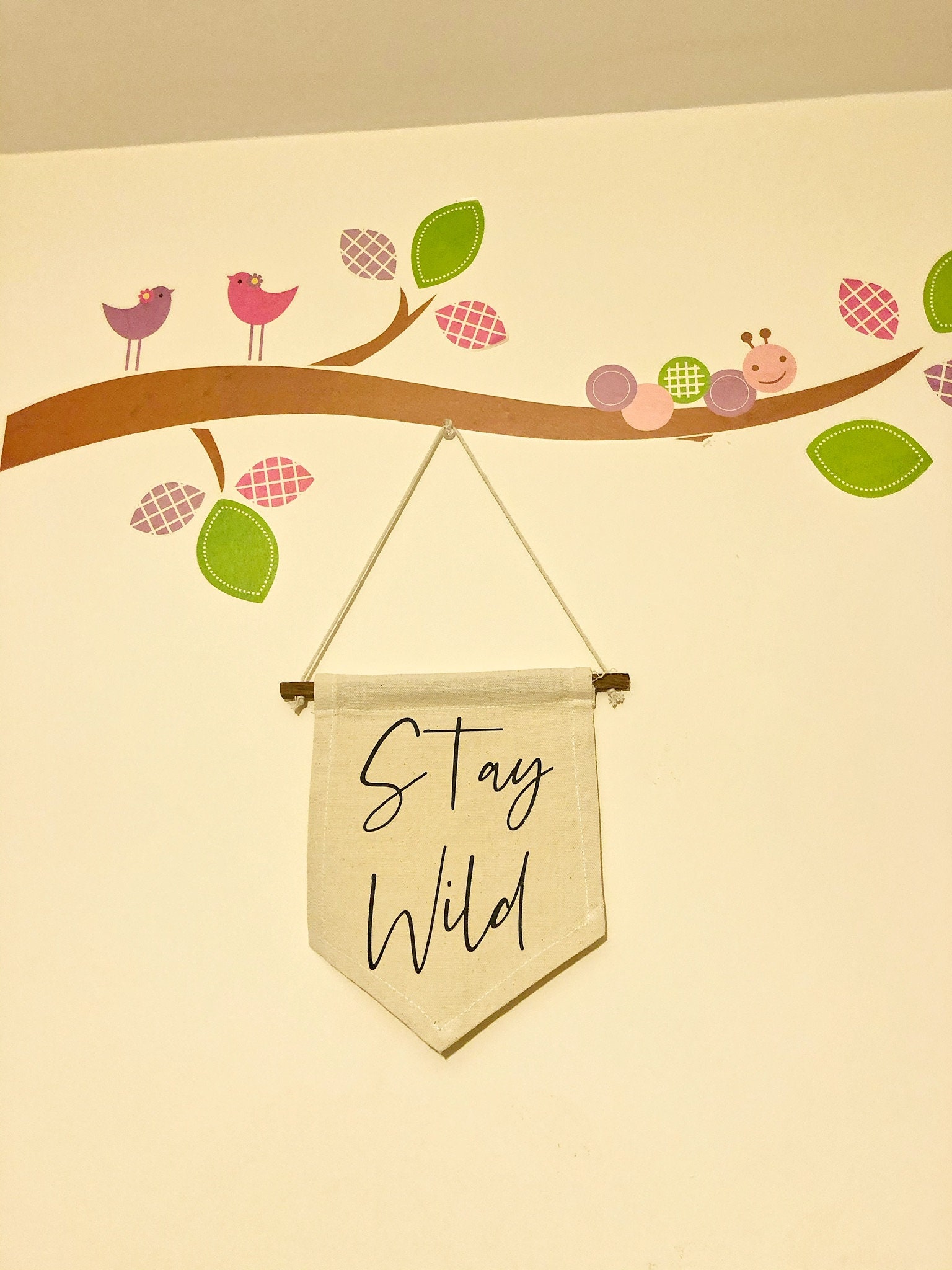 Personalised Banner flag personalised rainbow banner Etsy