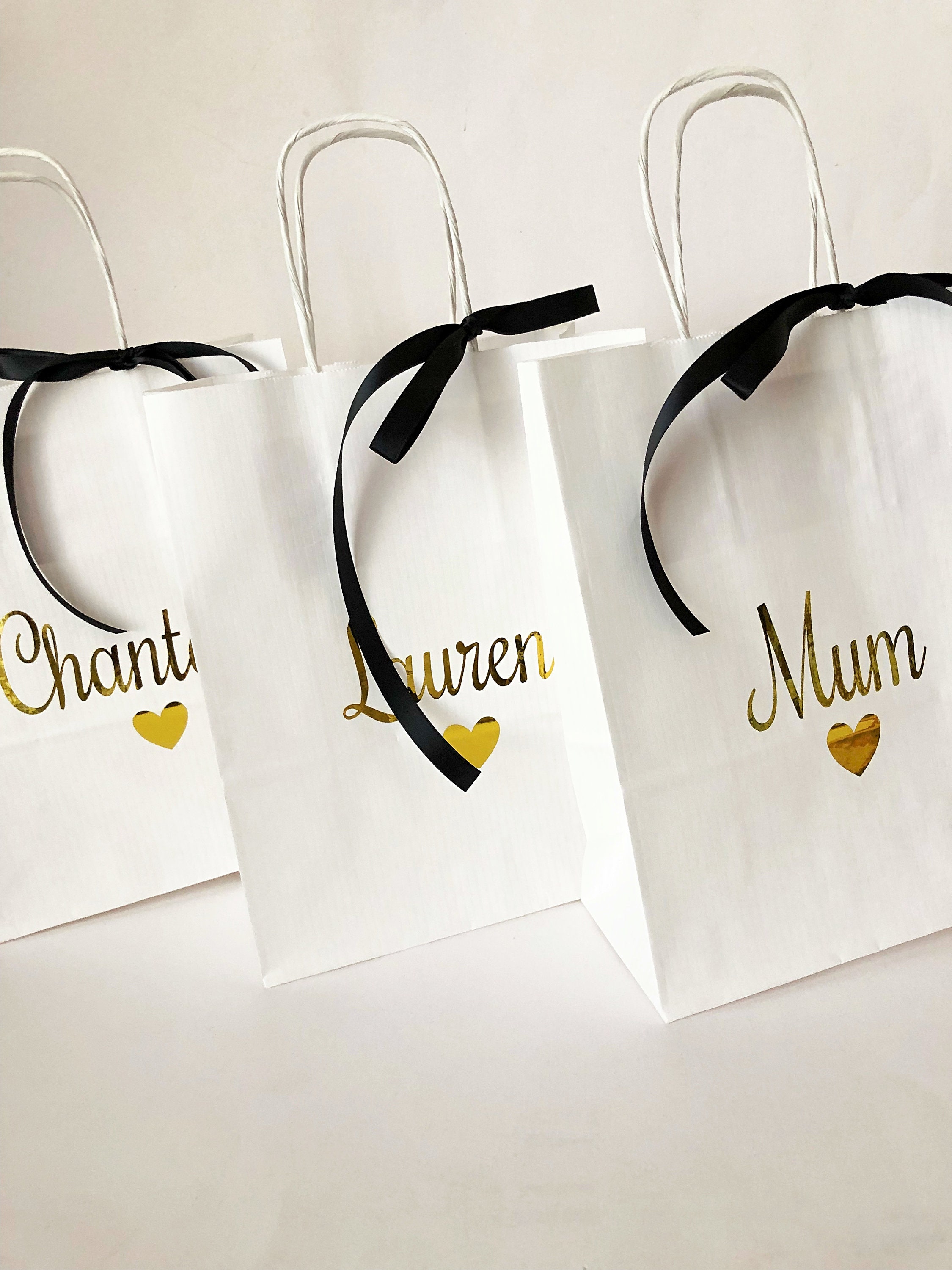 Mothers day gift-Personalised gift bags- bridesmaid gift bags- party bags, lockdown birthday gift-   party decor- wedding gift  bags
