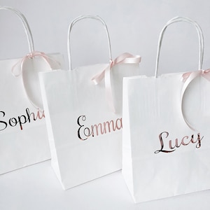 personalised giftbag, bridesmaid proposal gift bag graduation gift bag baby shower wedding gift bag, bridesmaids gift,  bridal gift bags