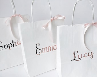 personalised giftbag, bridesmaid proposal gift bag graduation gift bag baby shower wedding gift bag, bridesmaids gift,  bridal gift bags