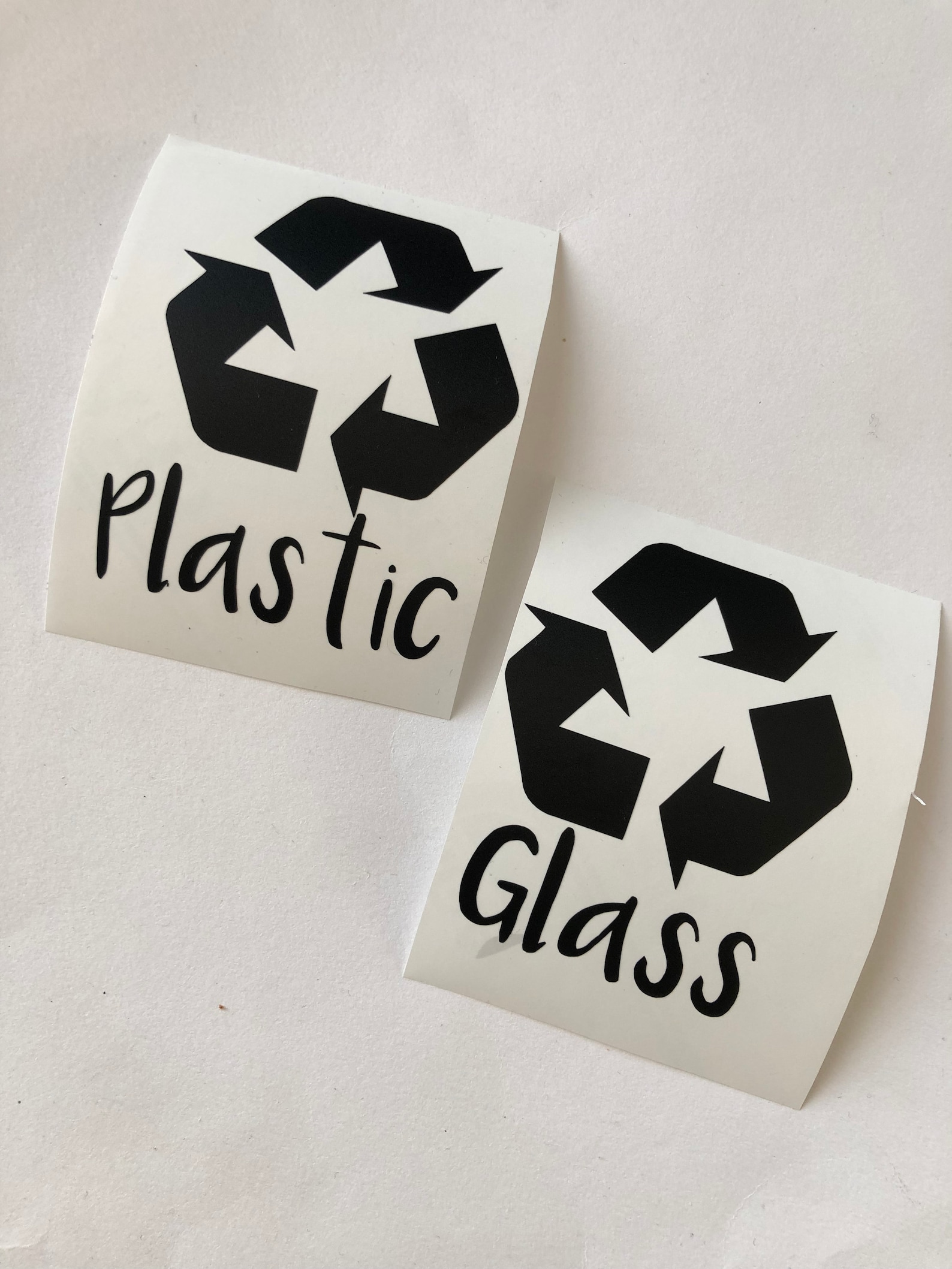 Recycle Vinyl Labels Home Organisation Labels Bin Labels Etsy UK