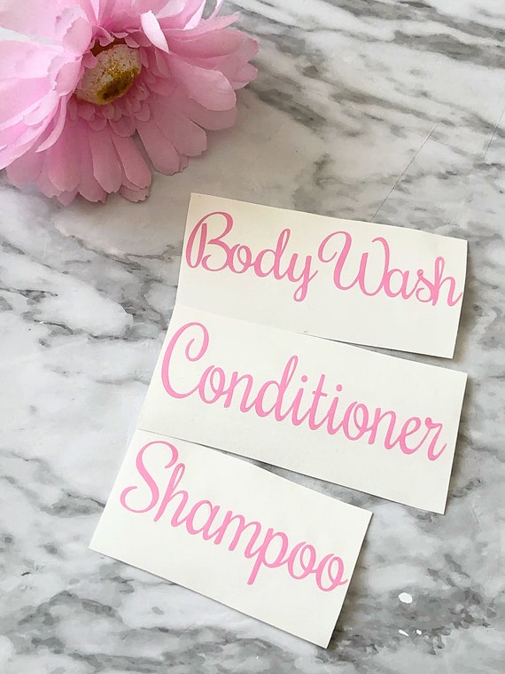 Paper & Party Supplies mrs Hinch label rose gold vinyl bathroom labels