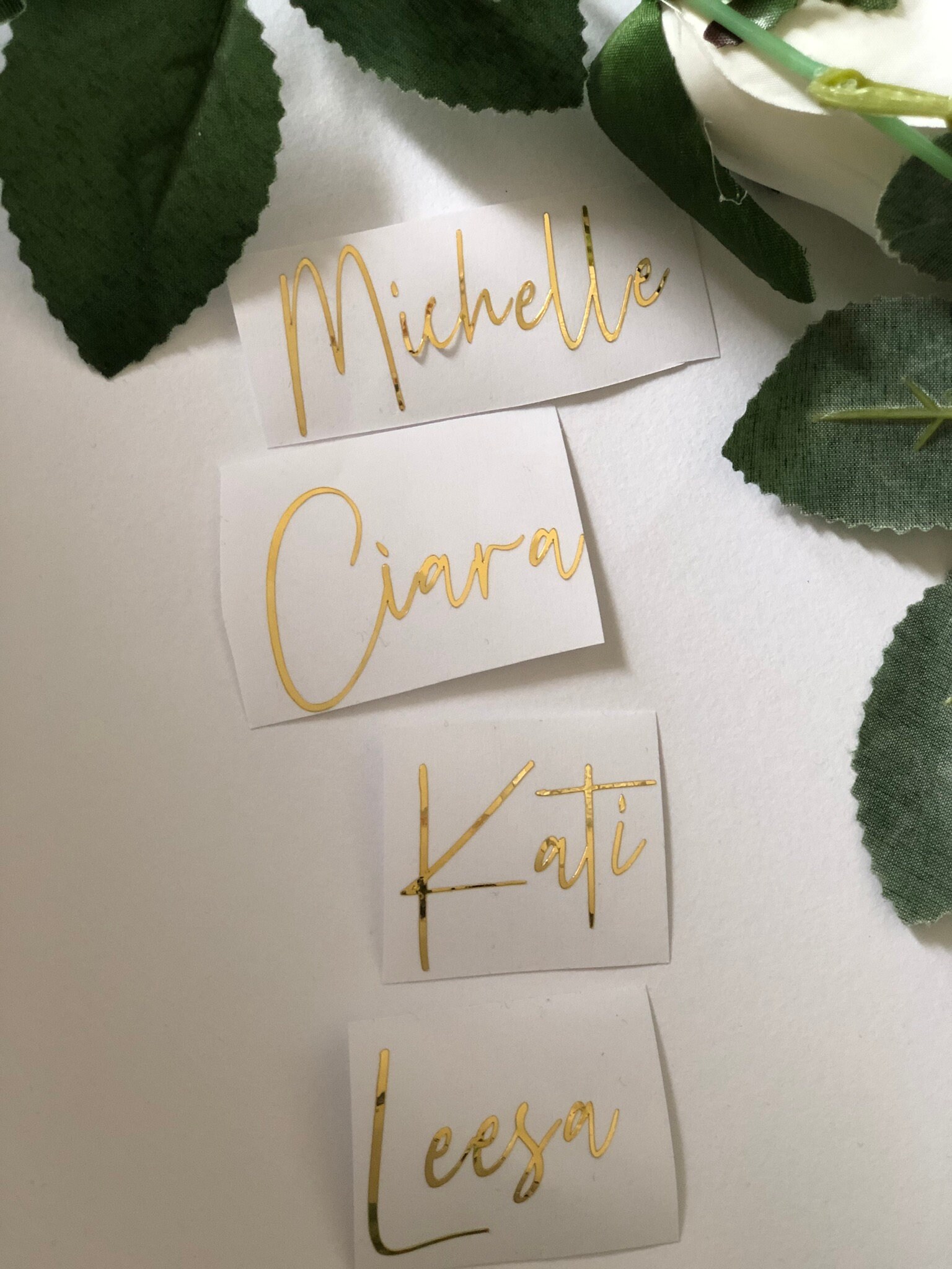 Written Sticker Handwritten Vinyl Sticker Labels Personalised Gift Stickers Home ...