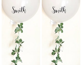 Mr Mrs balloon, 24 inch giant 2ft  balloon, round  balloon birthday party wedding party decor Bridal shower  balloons