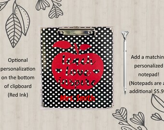 Download Teacher Clipboard Svg Etsy