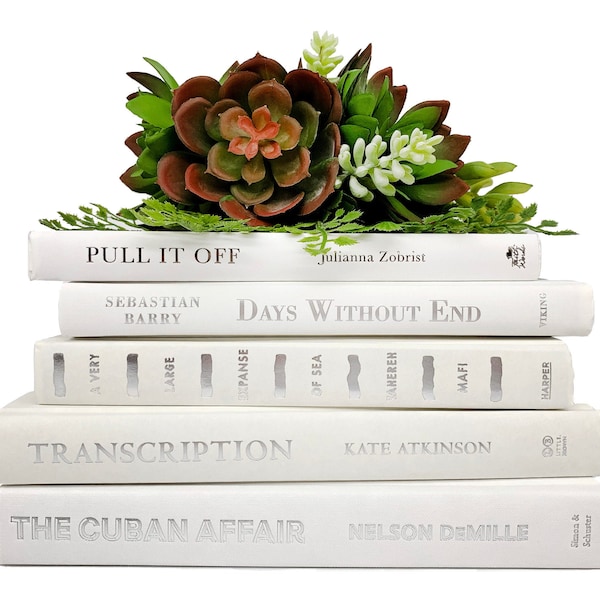 White Books Etsy