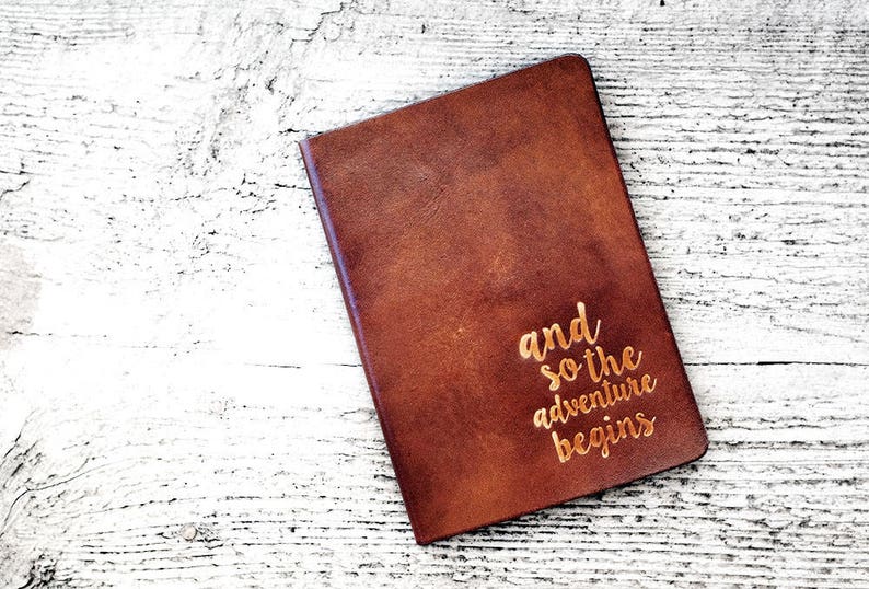 Travel Gifts Personalized Leather Passport Holder Wanderlust Collection