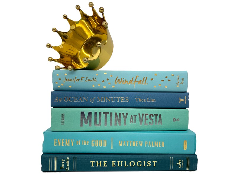 Hardcover Decorative Book Bundles by Color Bundle Coastal Etsy