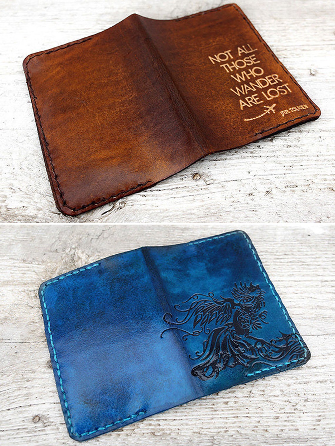 Leather Passport Cover Patterns 26 Page PDF Design Your Own Etsy
