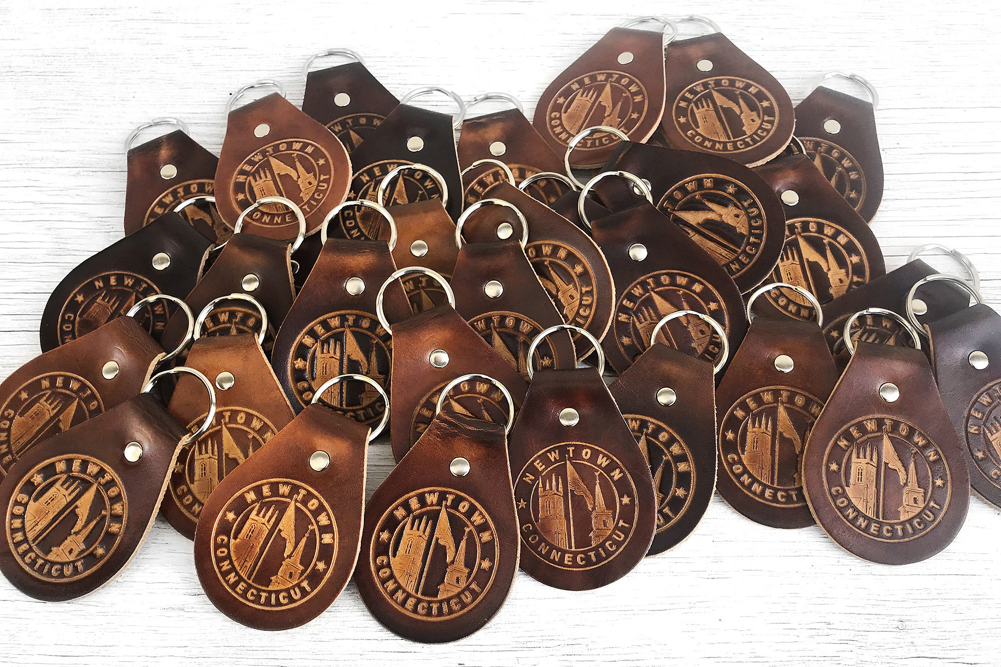 Personalized Leather Keychains in Bulk Wholesale Business | Etsy