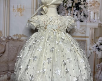 Baptism dress for girl