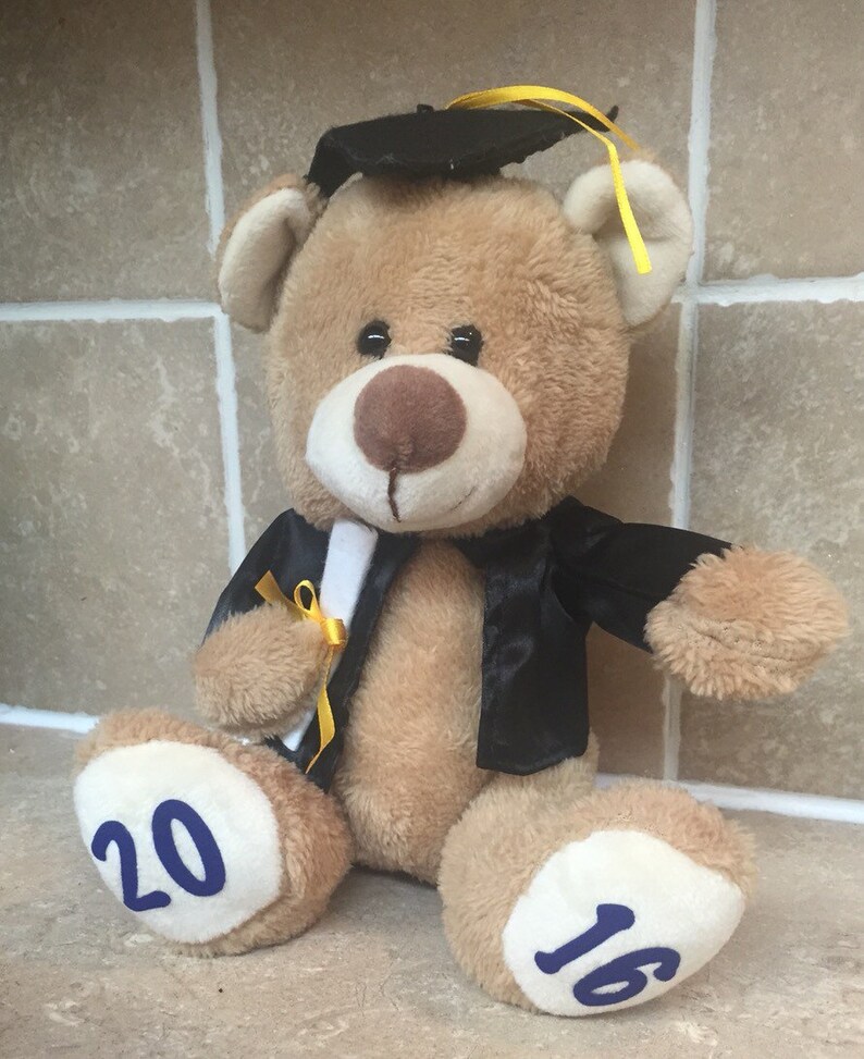 personalized graduation teddy bear