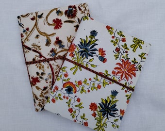 Handmade Notebook 18th Century Block Print