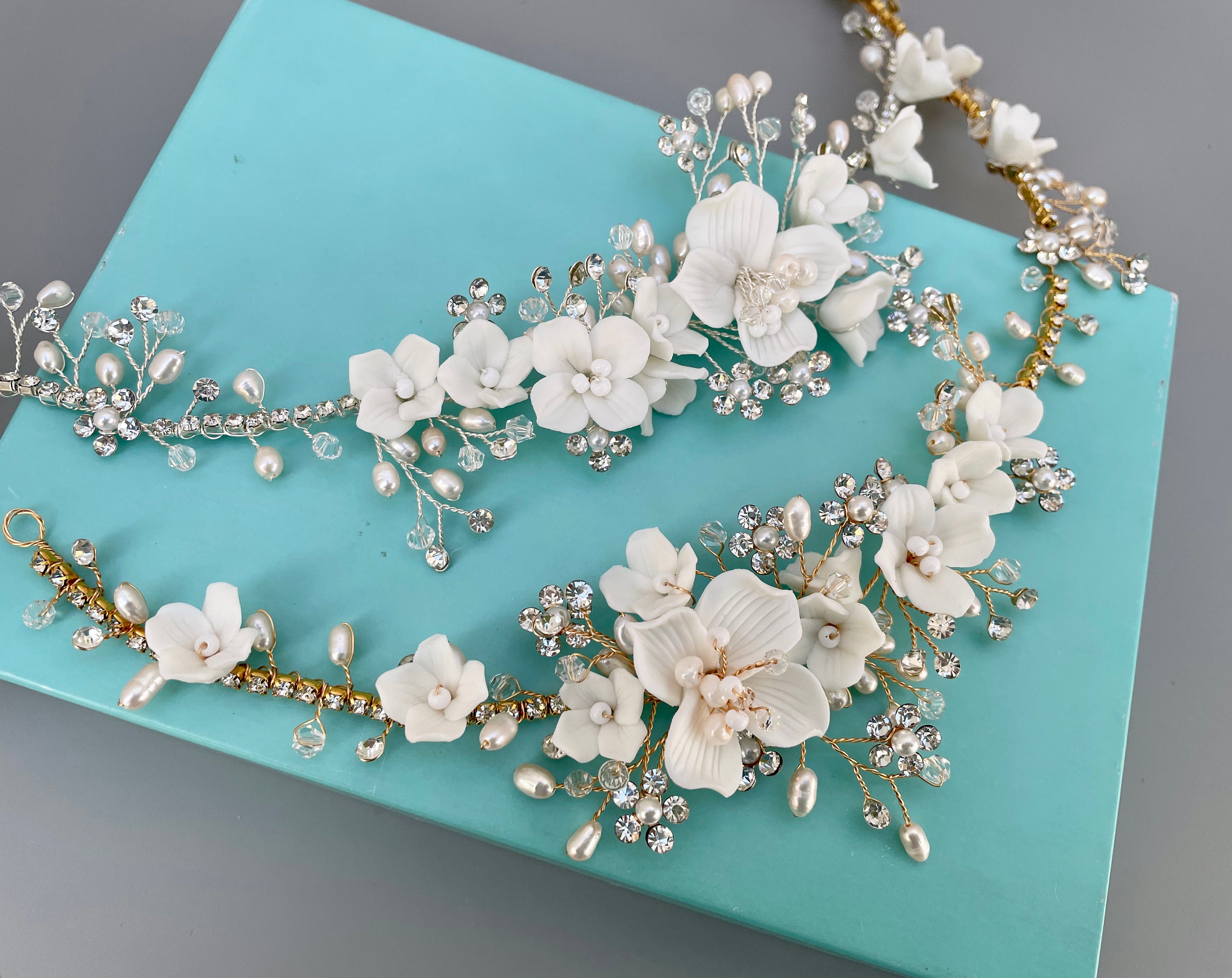 ENZOANI Crystal Beaded Floral Sash Belt blushfashion-accessories-one-  main image 3