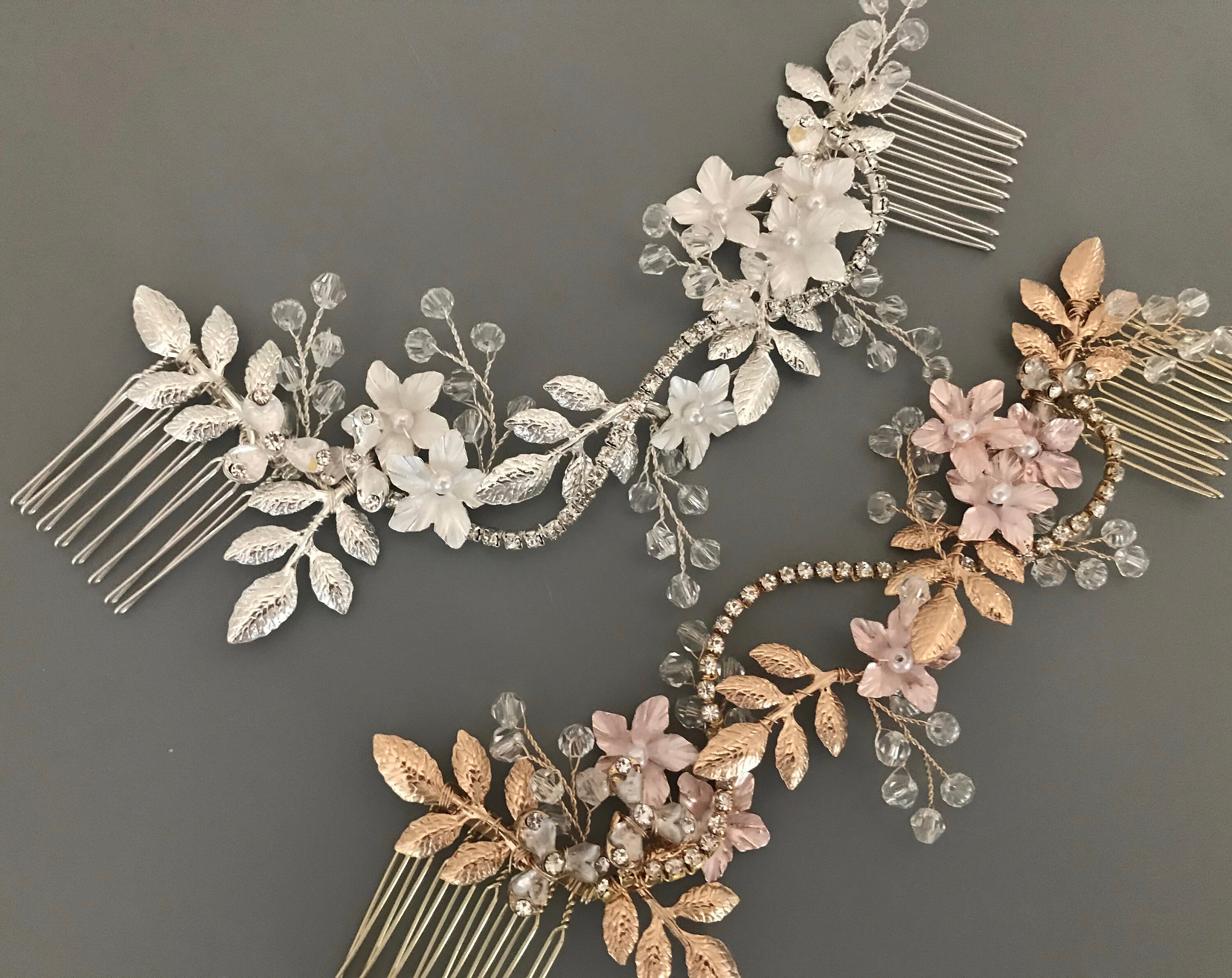 floral comb wedding