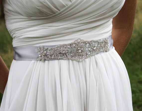 silver prom dress belt ULAPAN Rhinestone Wedding Belt Thin Silver Bridesmaid Dress Belt Wedding Sash Bridal Belt(S493) at Amazon Women's Clothing store