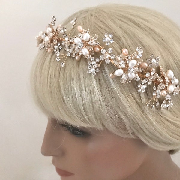 bridal headpieces swarovski crystals