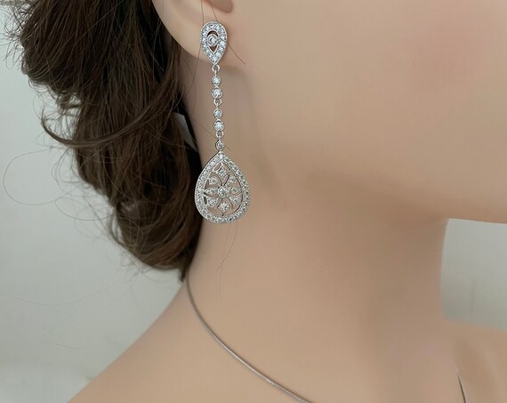 クリスタル ネックレス イヤリング セット クリスタル装飾 ネックレス イヤリング セット - メルカリ