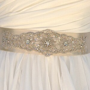 beaded wedding belt