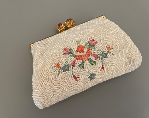 French Vintage Change Purse & Compact Set Of 2 / … - image 3