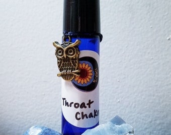 Throat Chakra Balancing Oil Blend