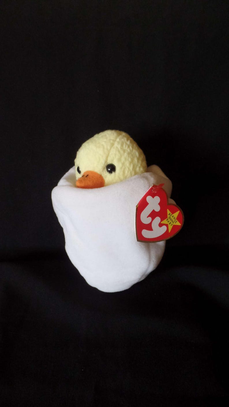 Eggbert the Chick Beanie Baby Original | Etsy