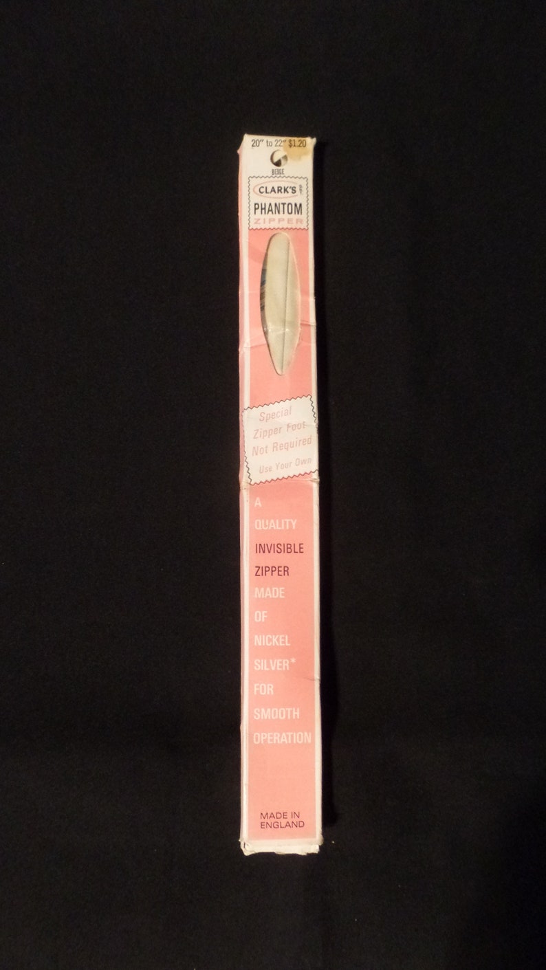 1960/'s Clark/'s Phantom Zipper 20-22 Beige