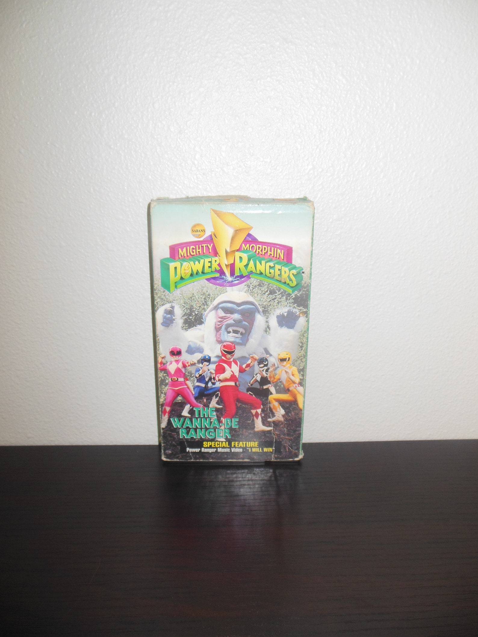 VHS Saban's Mighty Morphin Power Rangers The Wanna-Be | Etsy