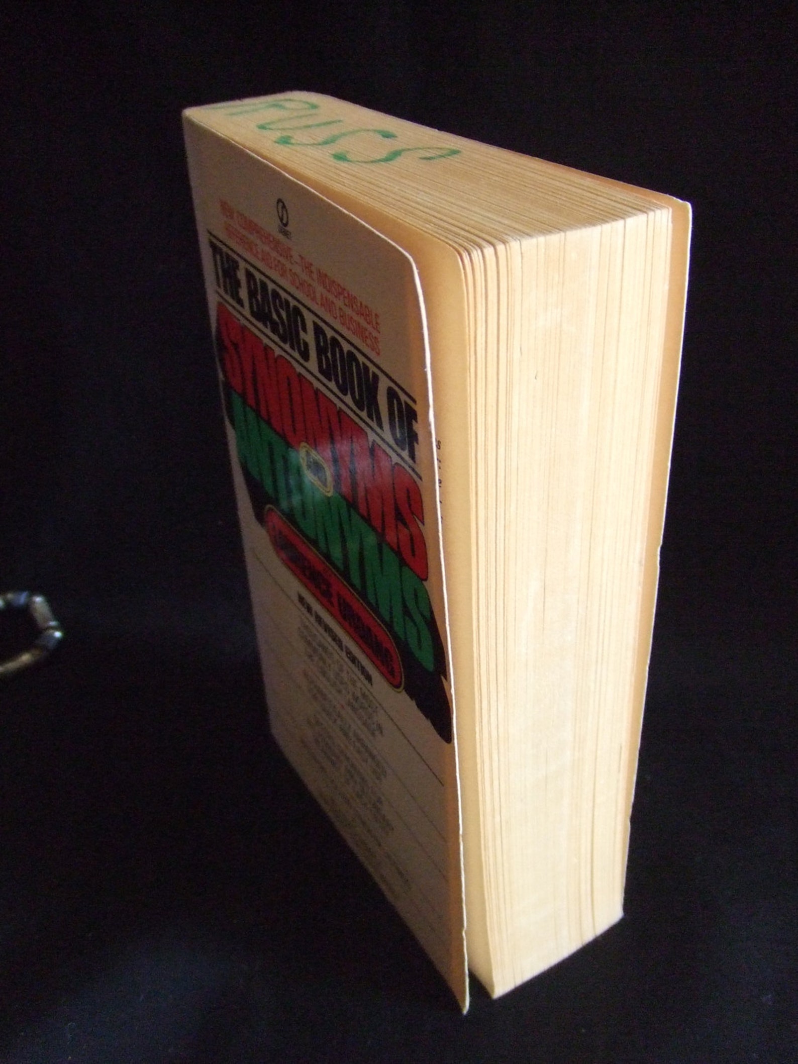 Paperback The Basic Book of Synonyms and Antonyms by Etsy