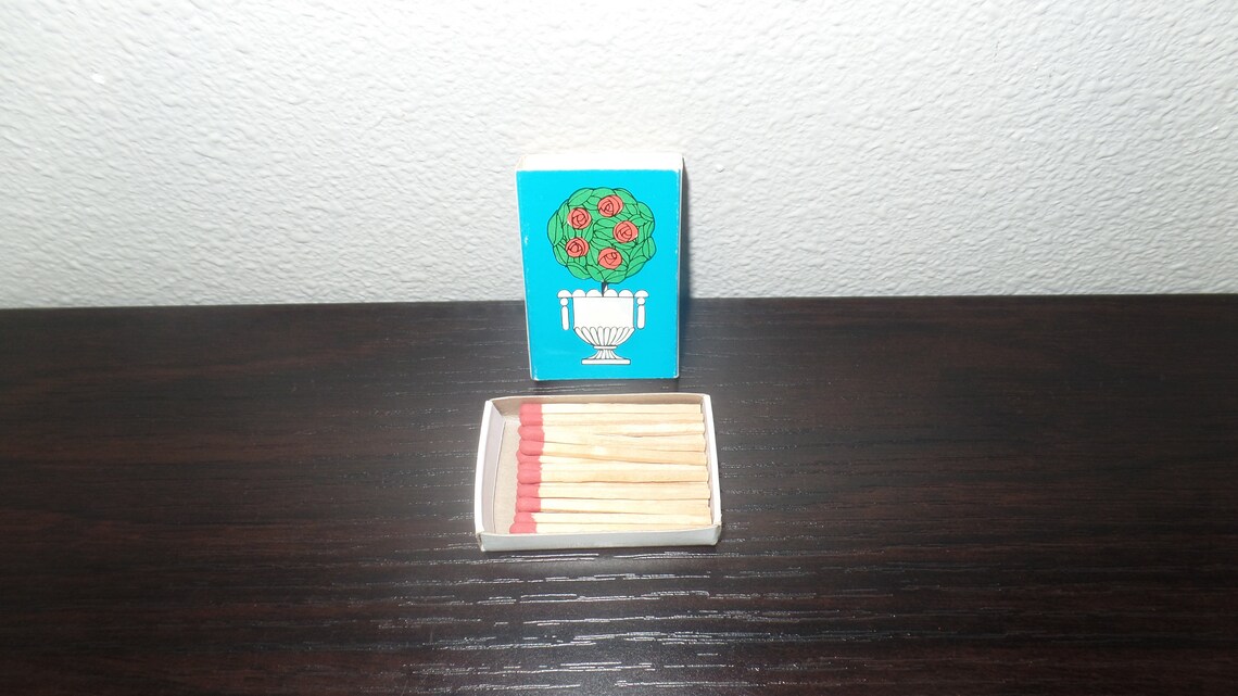 Novelty Matchbox Chateau Terrace International Hotel Etsy