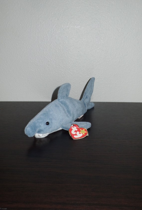 crunch the shark beanie baby value