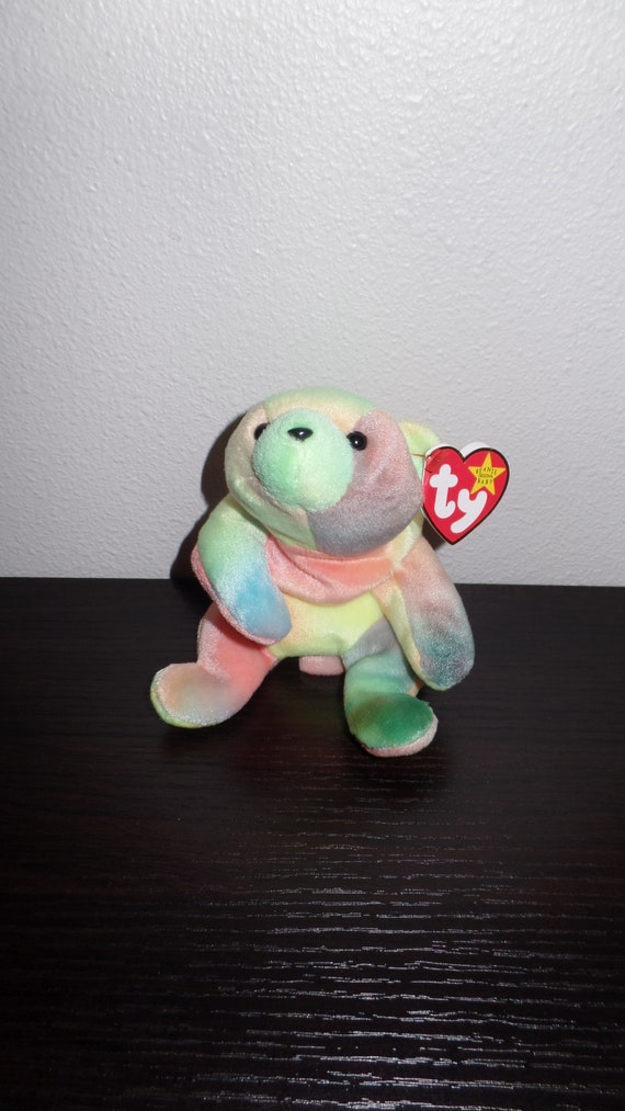tie dye beanie baby