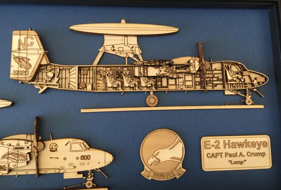 E-2C Hawkeye Wood Model - Etsy